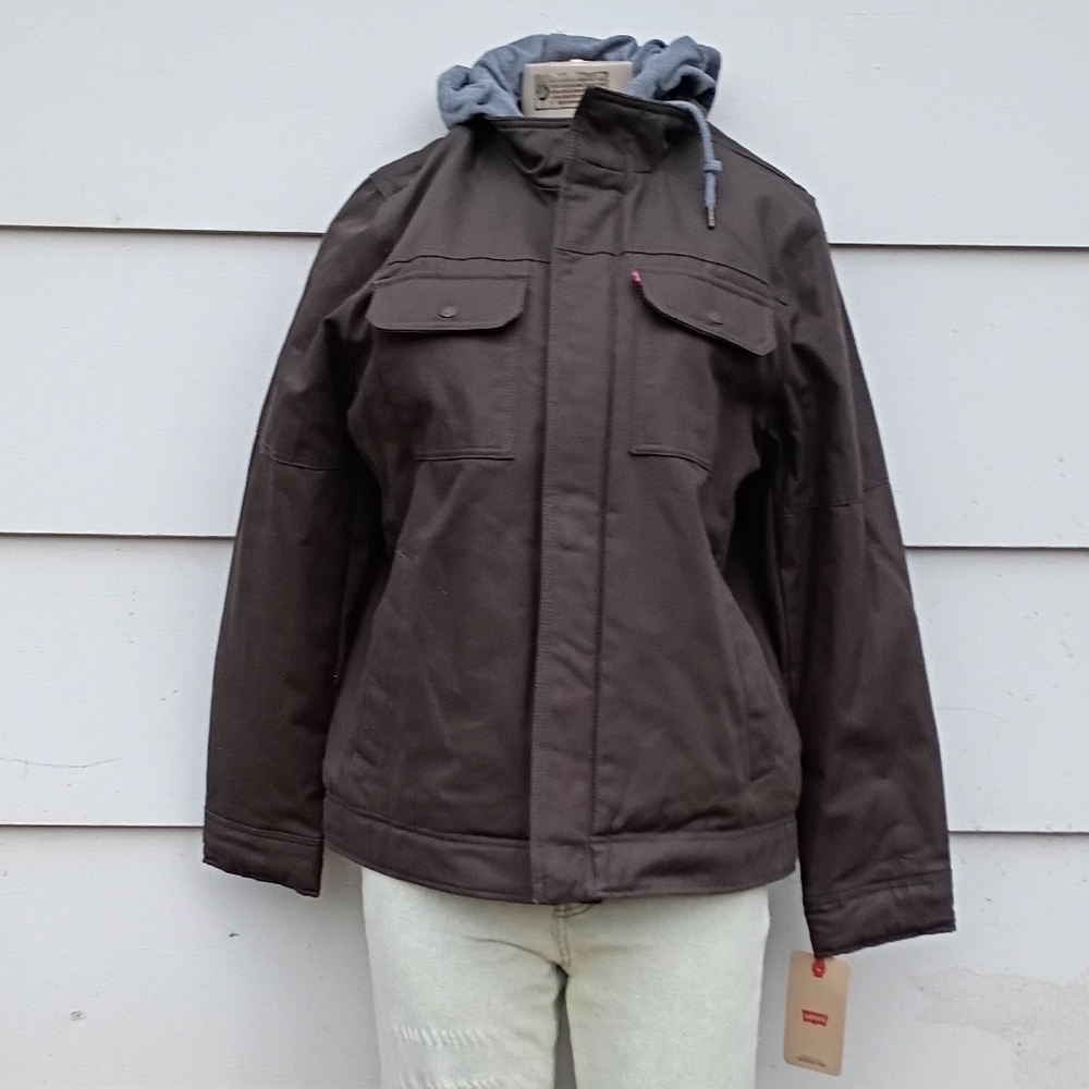 Levi's Hooded Trucker Jacket